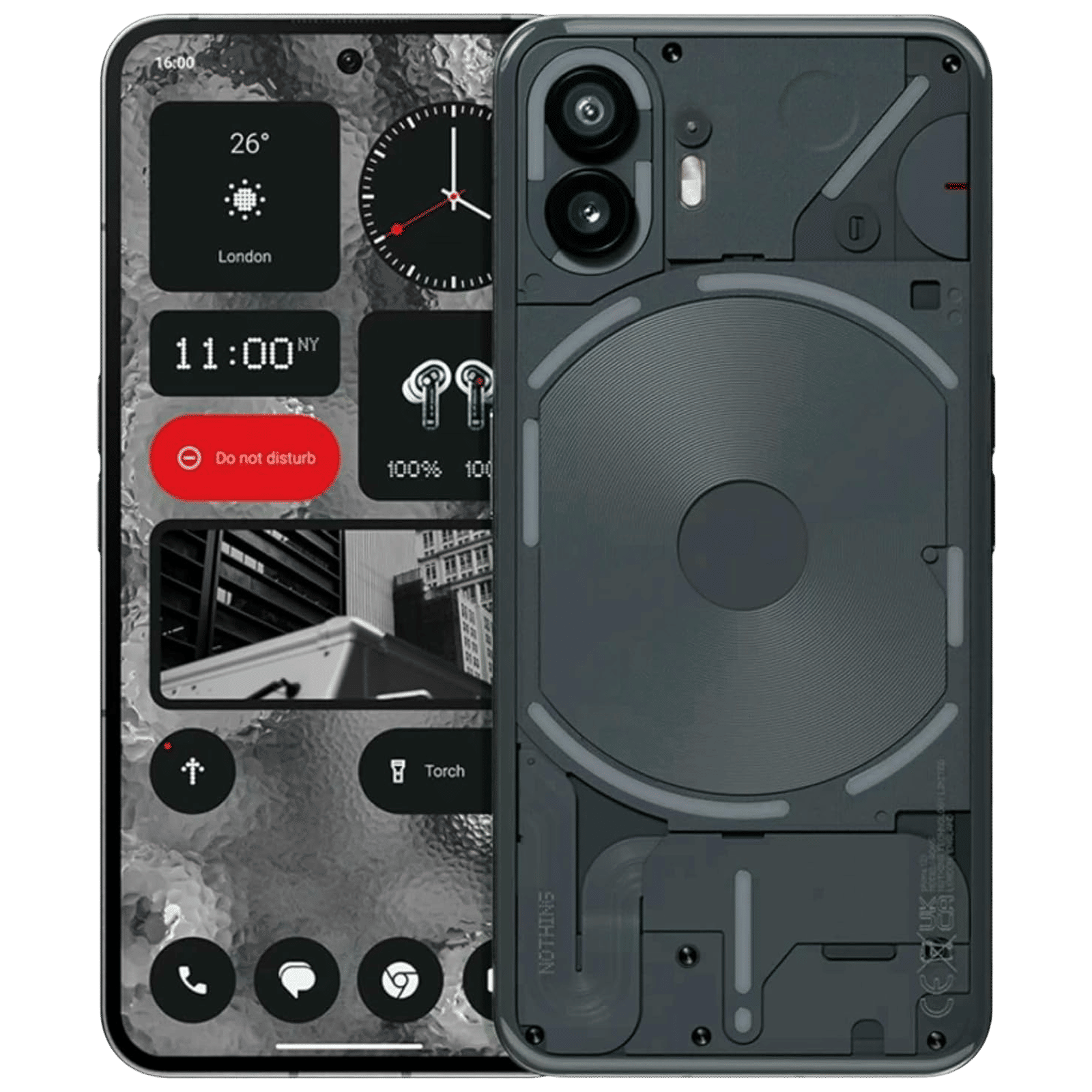 Nothing Phone 2 5G (12GB RAM, 512GB, Dark Grey) Online | Croma